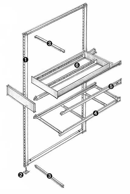 Shoptec HUWIL szerkezeti rajz