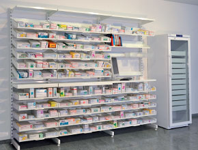 Shoptec Medic Storage polcrendszer