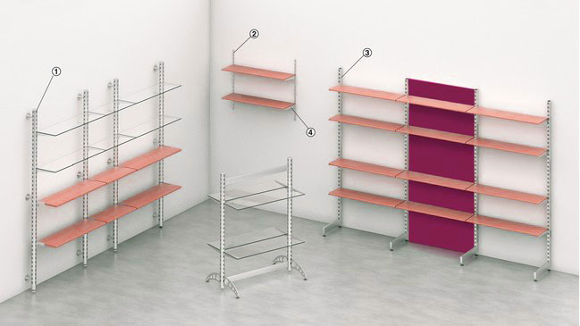 Shoptec Üzletberendezések polcrendszerek bemutatása