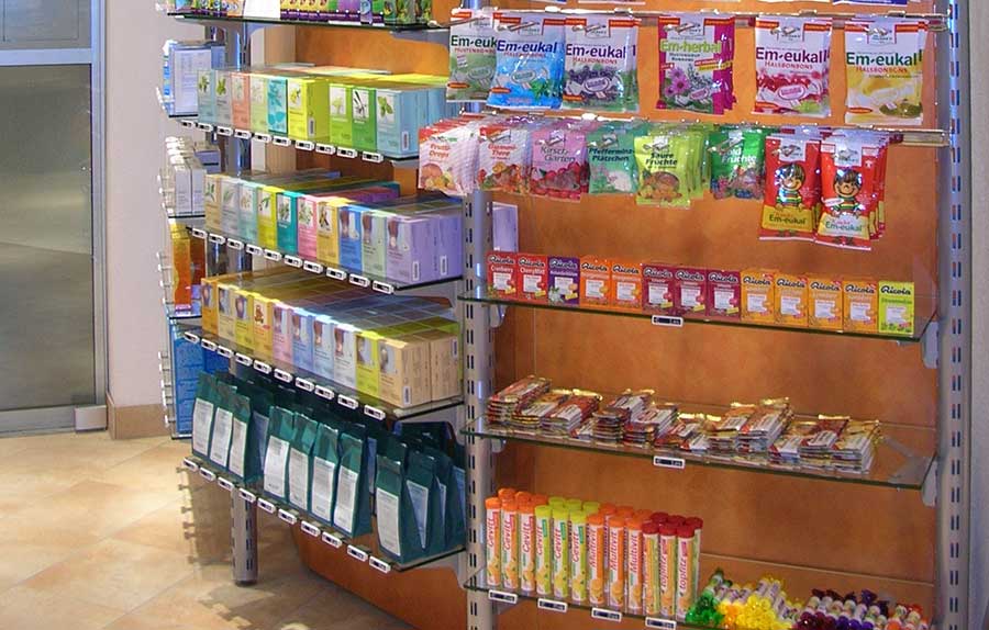 Shoptec Officina berendezés polcrendszer