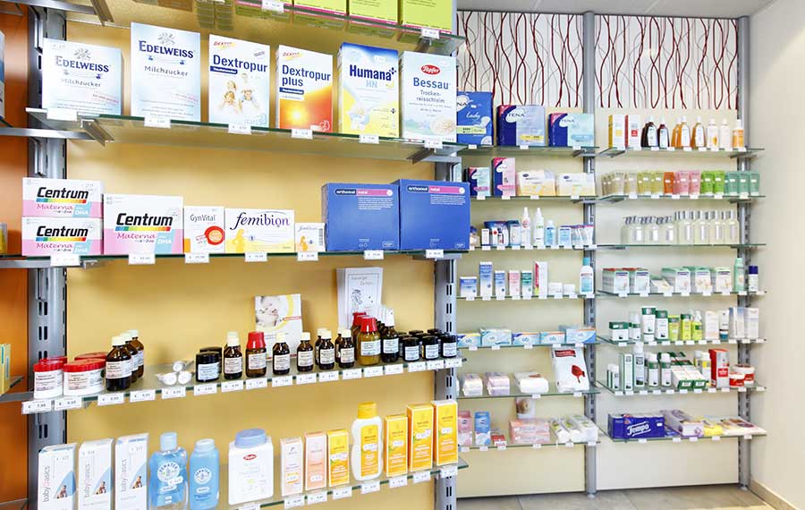 Shoptec Gyógyszertári bútorzat